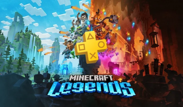 Minecraft Legends is coming to PlayStation Plus