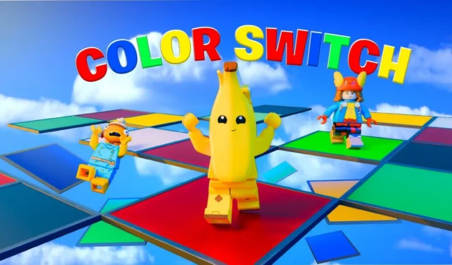 LEGO Fortnite Brick Color Switch: UEFN map code, how to play, and more