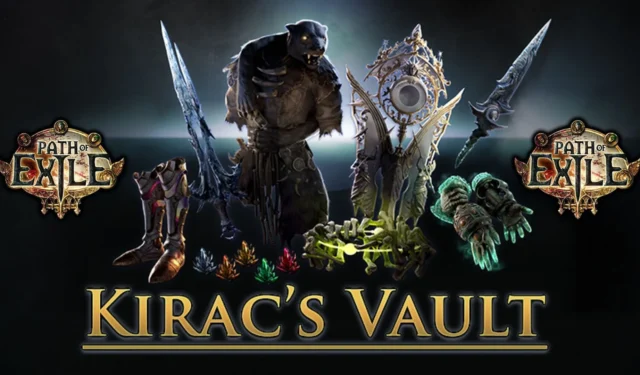 Path of Exile: Kirac Vault Pass rewards for free and premium tracks (Necropolis League)
