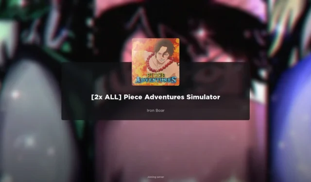 Piece Adventures Simulator codes (March 2024)