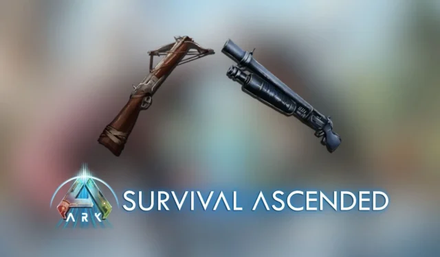 5 best ranged weapons in Ark Survival Ascended