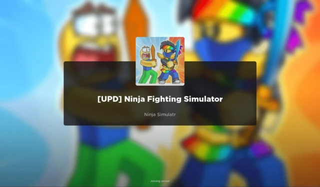 Ninja Fighting Simulator Codes (April 2024)