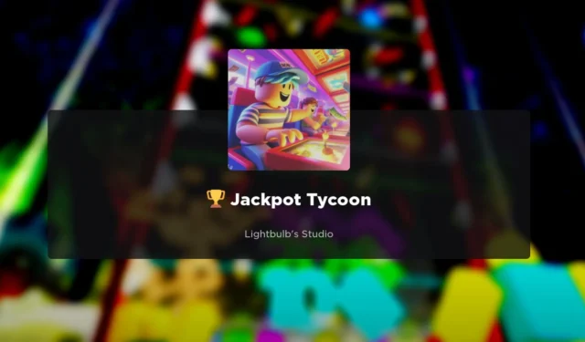 Jackpot Tycoon codes (April 2024)