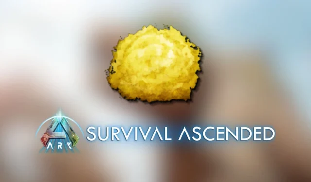 How to get Sulfur in Ark Survival Ascended: Scorched Earth