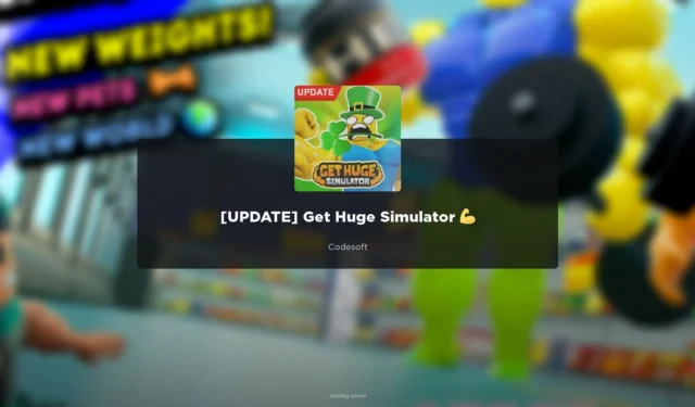 Get Huge Simulator codes (April 2024)