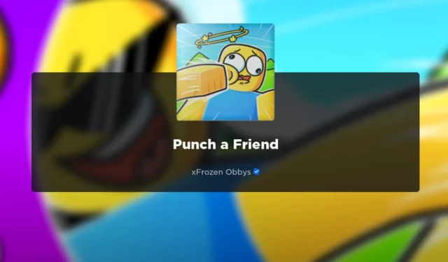 Punch a Friend codes (April 2024)