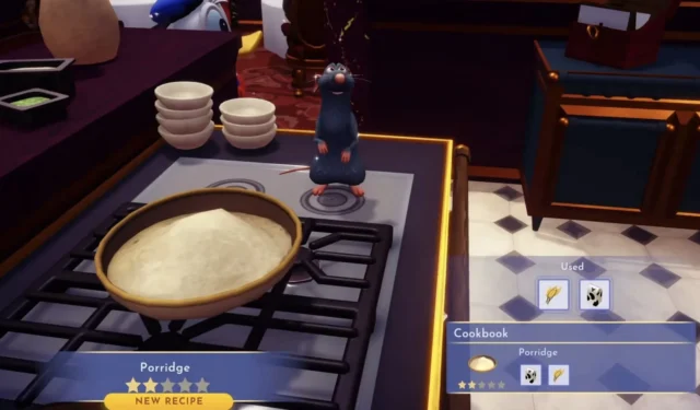 Step-by-Step Guide to Making Porridge in Disney Dreamlight Valley