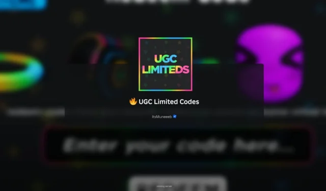 UGC Limited Promo Codes for September 2024