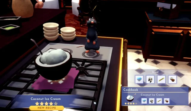 Guide to Making Coconut Ice Cream in Disney Dreamlight Valley