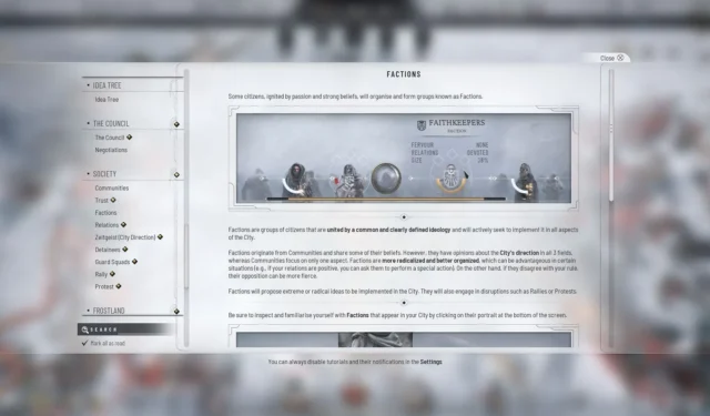 Understanding the Mechanics of Rallies and Riots in Frostpunk 2