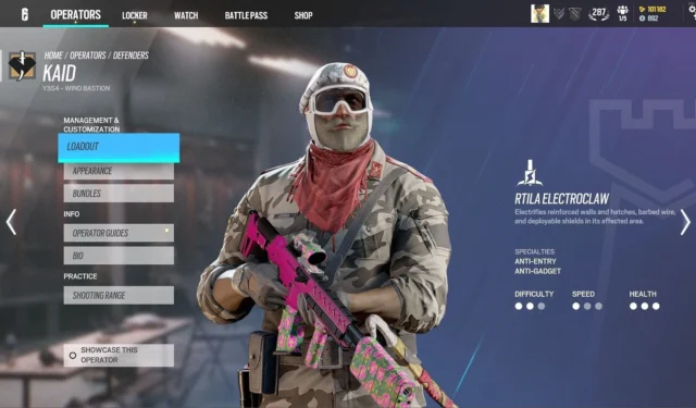 Ultimate Kaid Loadout Guide for Rainbow Six Siege
