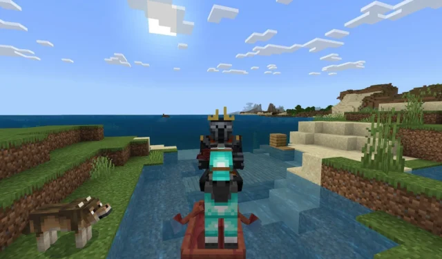 How to Transport Horses on Boats in Minecraft Bedrock Edition