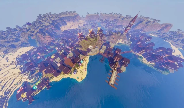 “GTA-Inspired Medieval City Map in Minecraft”: Player Unveils 3-Year-Old Impressive City Build