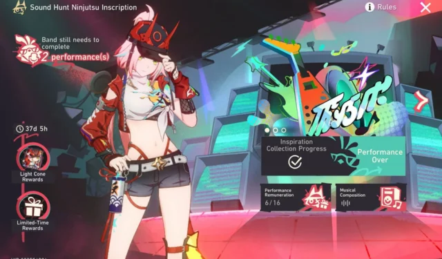 Guide to Honkai Star Rail Sound Hunt Ninjutsu Inscription Event: Assisting Rappa in Composing His First Song