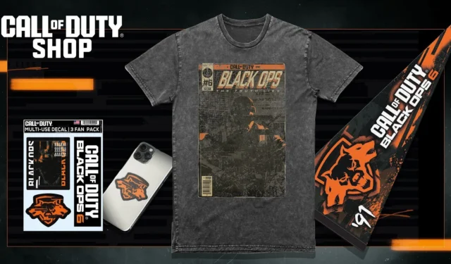 CoD Shop: Black Ops 6 Merchandise, Items, and Pricing