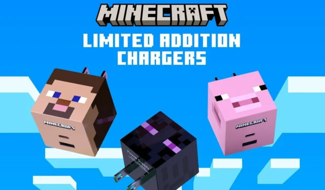 Minecraft Unveils Mob-Themed Chargers, Now Sold at Walmart