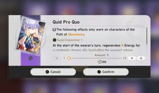 Honkai Star Rail Adjusts ‘Unusual’ Buff to Abundance Light Cone in Upcoming Patch
