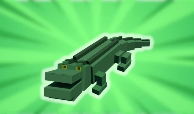 Minecraft Enthusiast Presents Creative Concept for a New Crocodile Mob