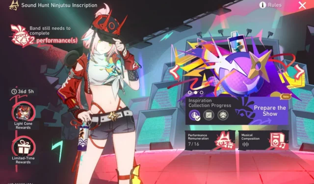 Honkai Star Rail Sound Hunt Ninjutsu Inscription Event Guide: Assisting Rappa with Dynamic Disco Composition