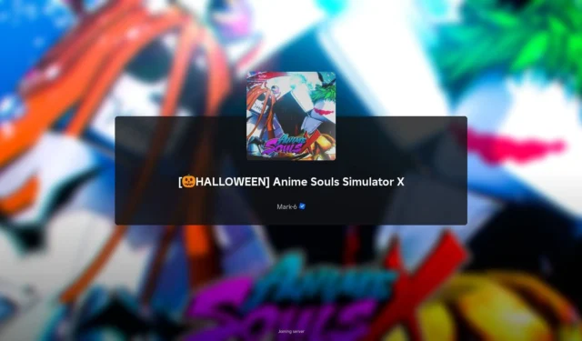 Anime Souls X Update 42: Explore Halloween Island, New Halloween Raid, and Additional Features