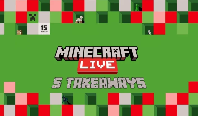 5 Essential Insights from Minecraft Live 2024 Event