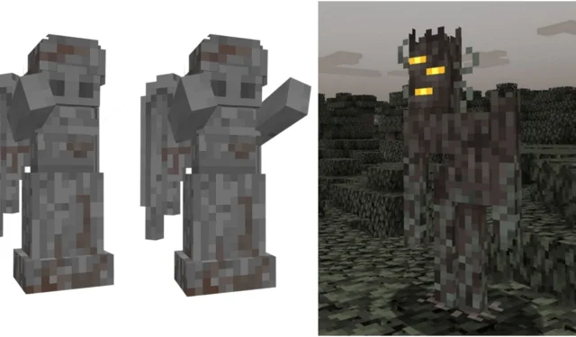 Minecraft Weeping Angels Mod Comes to Life with Creaking Mob Features