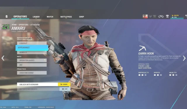 Top Amaru Loadout Guide for Rainbow Six Siege