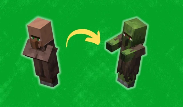 Simplest Method to Cure Villagers in Minecraft Bedrock Edition