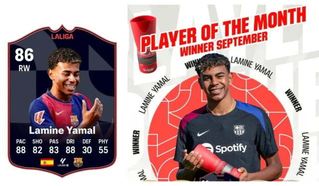 EA FC 25 Lamine Yamal Player of the Month SBC: Complete Tasks and Affordable Solutions