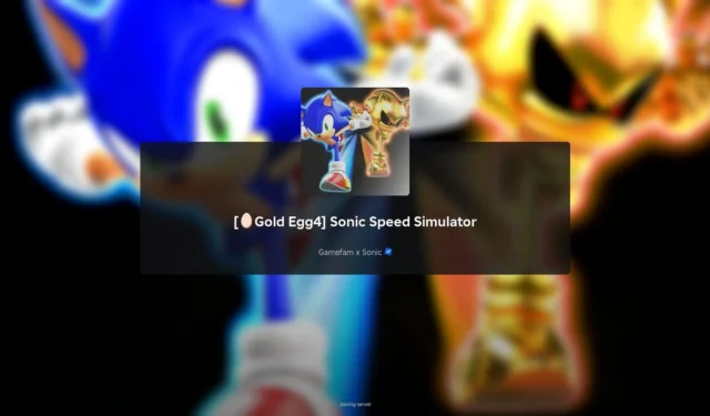 Guide to Finding Golden Eggs in Sonic Speed Simulator