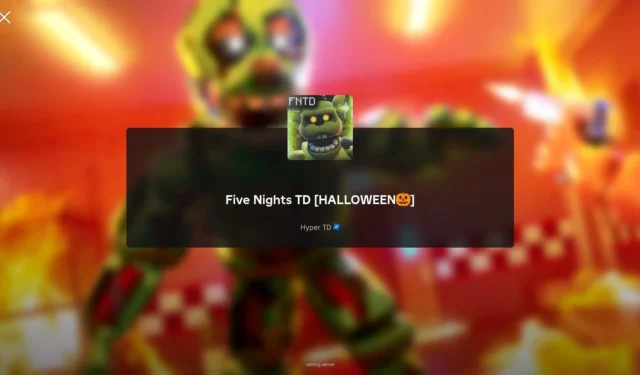 Five Nights TD Update 18: Halloween Event, New Units, and Exciting Features