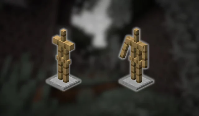 Mojang Urged by Minecraft Fans to Activate Armor Stand Hands in Java Edition