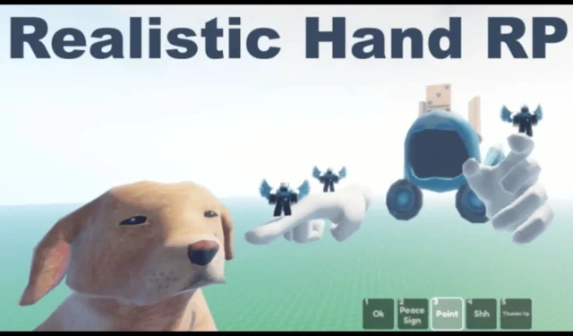 Realistic Hand RP Codes Available in October 2024