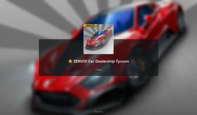 Car Dealership Tycoon Zenvo Update: Exciting New Event, Cars, and Features