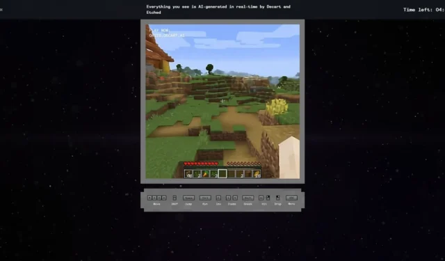 AI Technology Generates Real-Time Minecraft Gameplay: Is It Really Impressive?