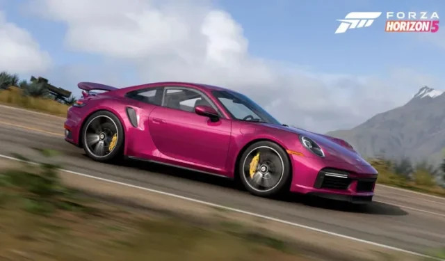 Forza Horizon 5 New Porsche Cars, Halo-Themed Props and Exciting Updates