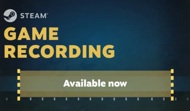 Capture Gaming Clips with Steam’s New Resource-Efficient Recording Feature