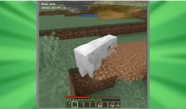 “Creepy and Uneasy”: Fans React to AI-Generated Minecraft Gameplay