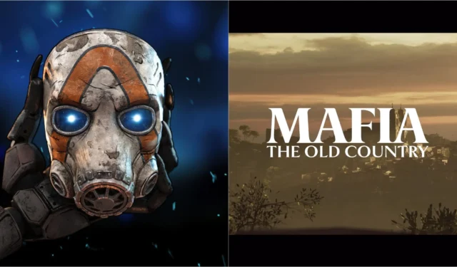 Borderlands 4 and Mafia: The Old Country Debuting at The Game Awards 2024