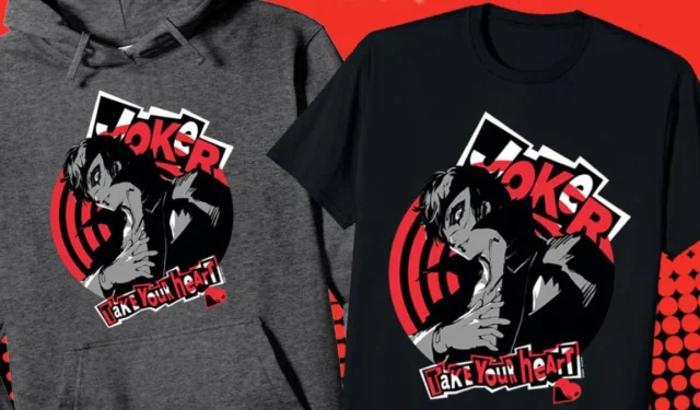 Amazon Offers Persona 5 Royal and Metaphor: ReFantazio Merch T-Shirts Now