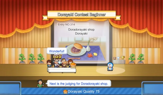 Doraemon Dorayaki Shop Story Game Now Available on PC