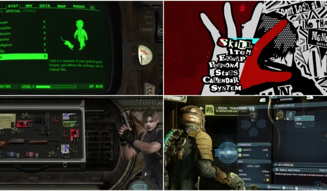 Top 10 Amazing In-Game Menus You Need to Explore
