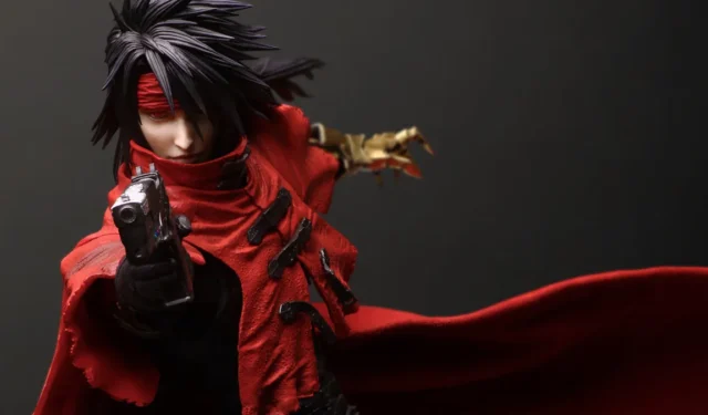 Introducing the Play Arts Shin FFVII Rebirth Vincent Valentine Collectible Figure