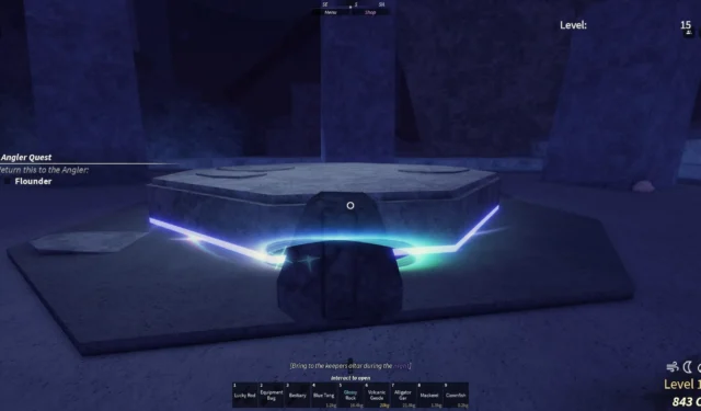 Guide to Finding the Keeper’s Altar in Roblox Fisch Enchant Relic