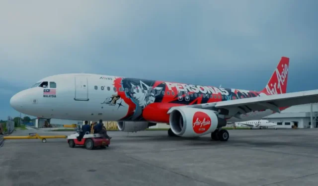 Explore the AirAsia Persona 5 Royal-Themed Aircraft