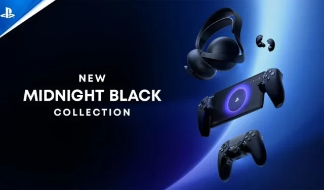 Midnight Black PlayStation 5 Accessories Reveal with February Launch