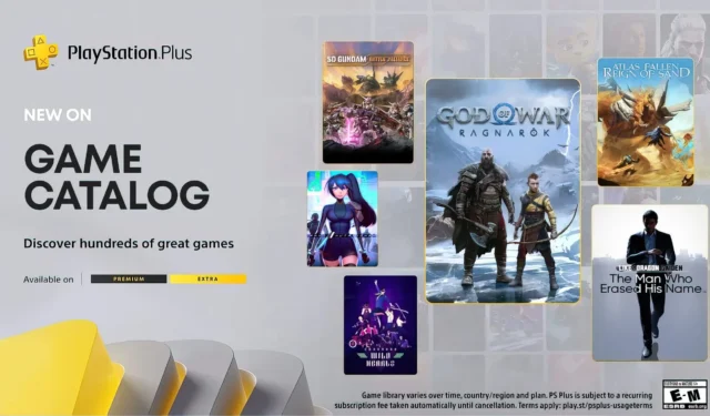 January PS Plus Games: God of War Ragnarök, Like a Dragon Gaiden, Atlas Fallen: Reign of Sand and More