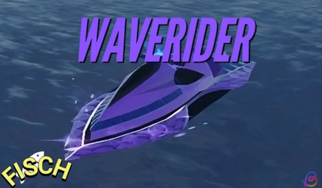 Step-by-Step Guide to Obtain the Fishscale Waverider in Roblox Fisch