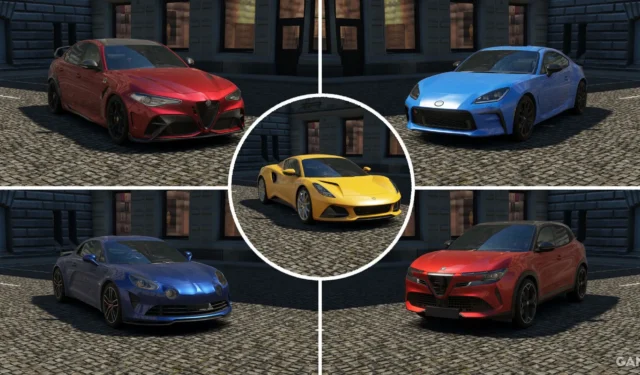 Complete List of Cars Available in Assetto Corsa EVO