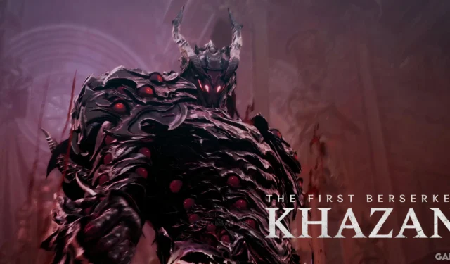 Beat Blade Phantom: A Guide to Defeating Khazan, the First Berserker